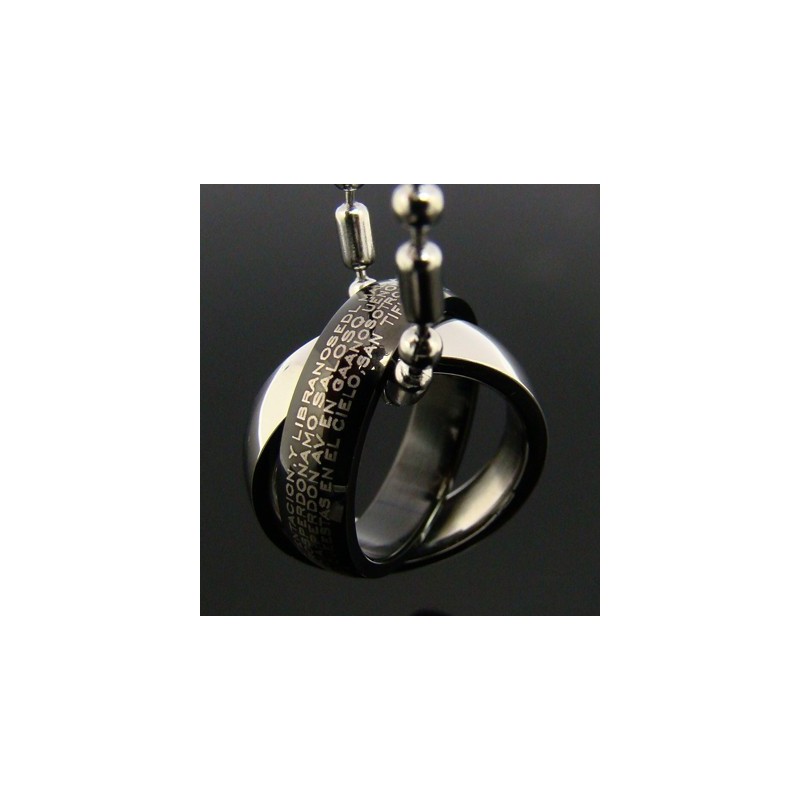 Collier Pendentif Croix Bible Unique En Titane Pur Pour Homme Collier Pendentif Croix Bible Unique En Titane Pur Pour Homme