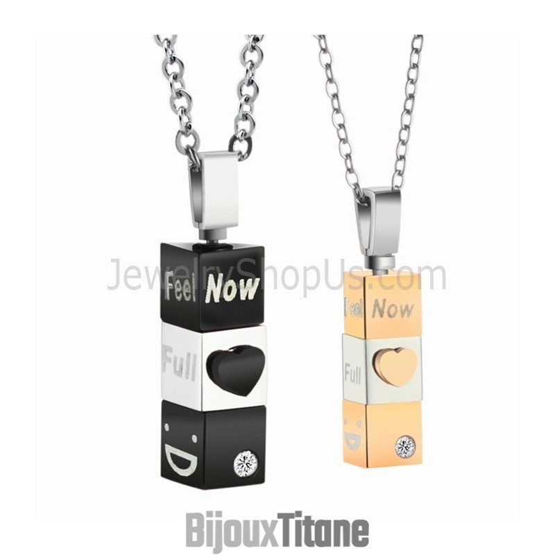 Pendentifs Cuboïdes En Titane Noir Et Or Avec Chaînes Gratuites C482 Pendentifs Cuboïdes En Titane Noir Et Or Avec Chaînes Gratuites C482