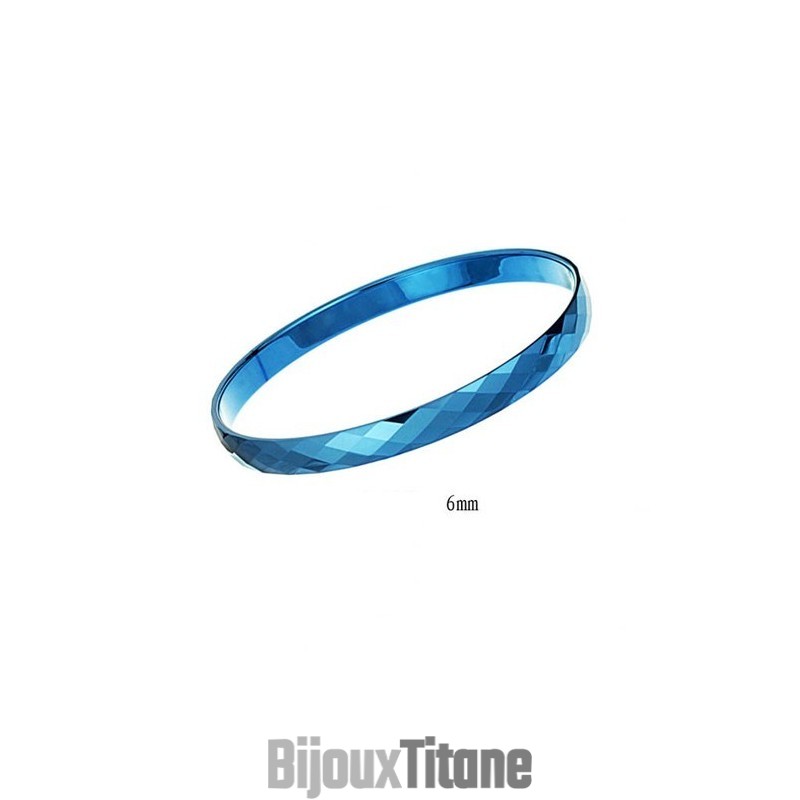 Bracelets Couple En Tungstène Bleu À Multiples Facettes, Design Complexe C891 Bracelets Couple En Tungstène Bleu À Multiples Facettes, Design Complexe C891