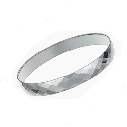 Bracelets Couple En Argent Tungstène Poli C890