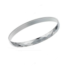 Bracelets Couple En Argent Tungstène Poli C890