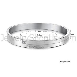 Bracelets Couple Tatanium « Endless Love » Avec Strass C870