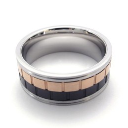 Bague En Titane Colorée