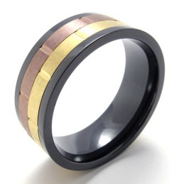 Bague En Titane Colorée