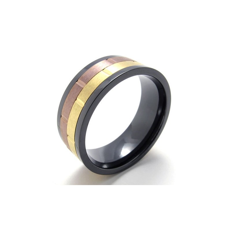 Bague En Titane Colorée Bague En Titane Colorée