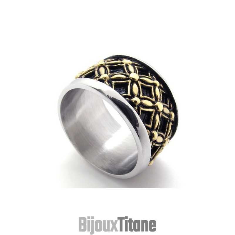 Bague En Titane Vintage Colorée Bague En Titane Vintage Colorée