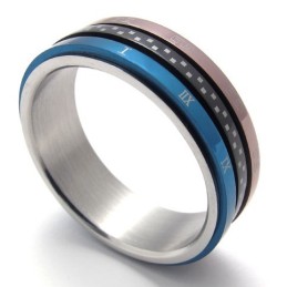 Bague En Titane Colorée