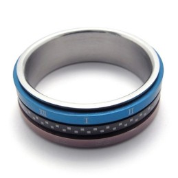 Bague En Titane Colorée