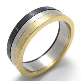 Bague En Titane Colorée