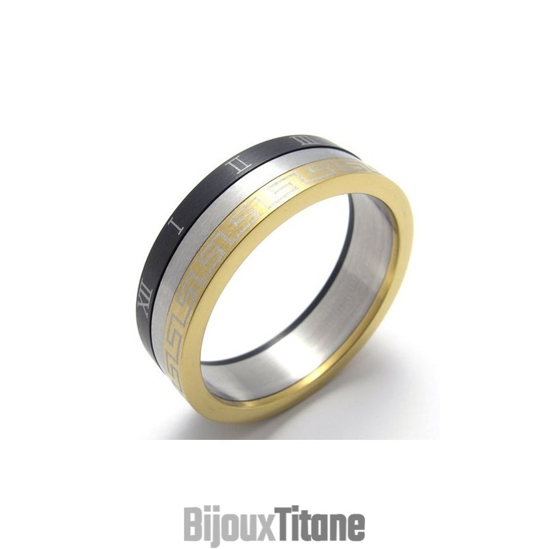 Bague En Titane Colorée Bague En Titane Colorée