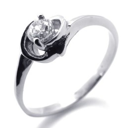 Bague En Titane Et Diamant Pour Femme