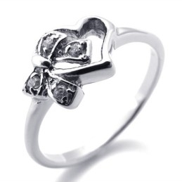 Bague En Titane Et Diamant Pour Femme