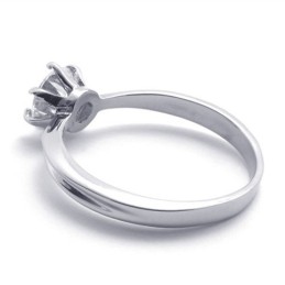 Bague En Titane Et Diamant