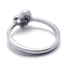 Bague En Titane Et Diamant