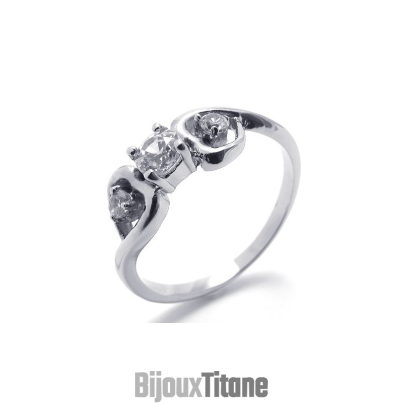 Bague En Titane Et Diamant Pour Femme Bague En Titane Et Diamant Pour Femme