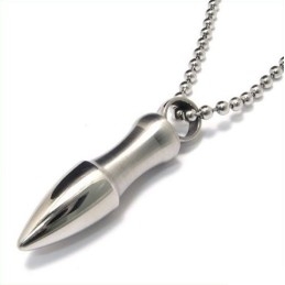 Collier Pendentif En Titane Pur Pour Homme (Boîte Offerte)