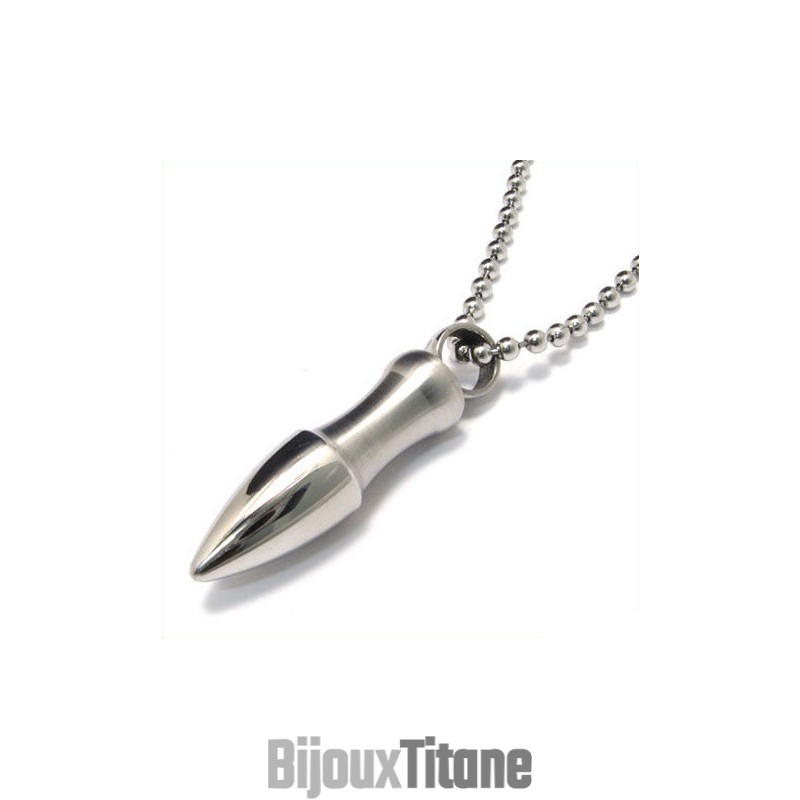 Collier Pendentif En Titane Pur Pour Homme (Boîte Offerte) Collier Pendentif En Titane Pur Pour Homme (Boîte Offerte)