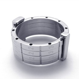 Bague Puzzle En Titane