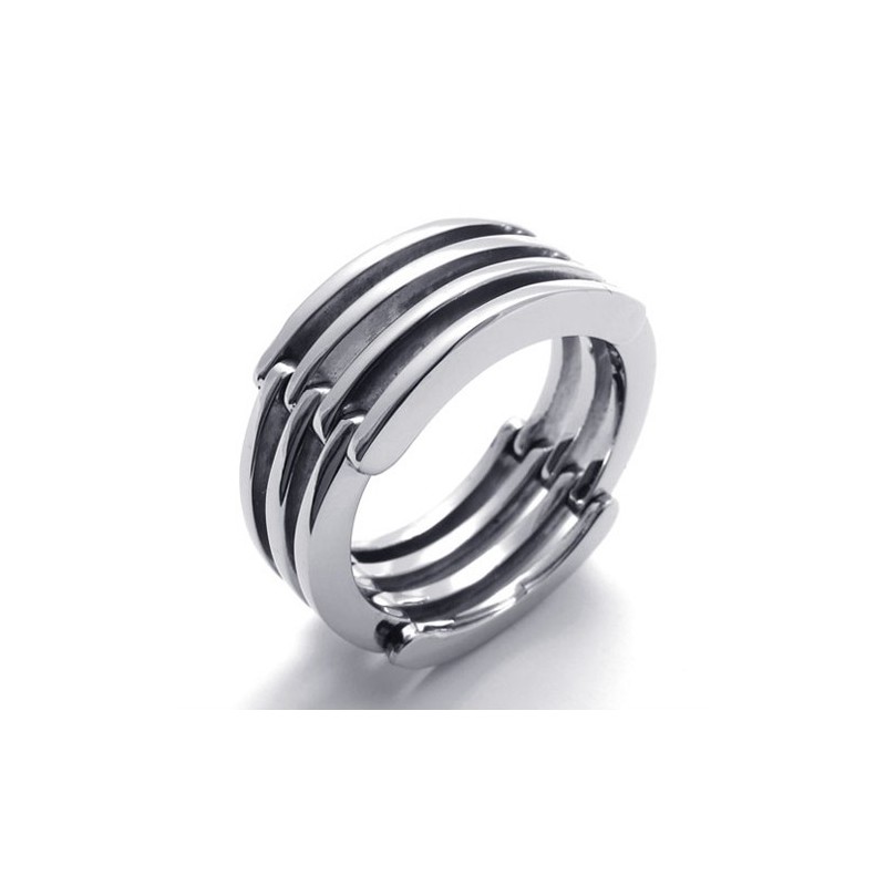 Bague Puzzle En Titane Bague Puzzle En Titane