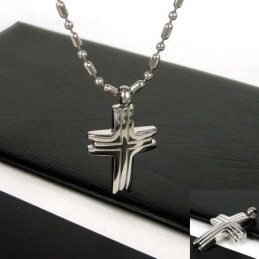 Pendentif Croix En Titane Pur Exclusif Pour Homme