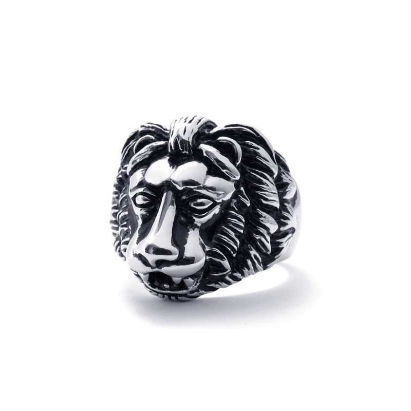 Bague Lion En Titane Bague Lion En Titane