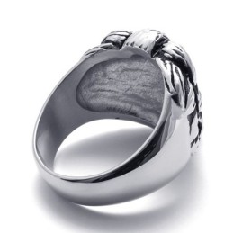 Bague Lion En Titane