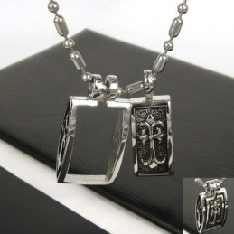 Pendentif Croix En Titane Pur Exclusif Pour Homme
