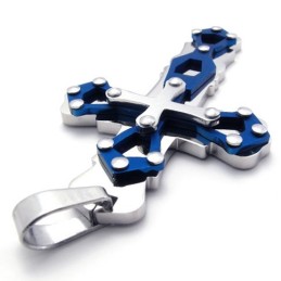 Pendentif Croix En Titane