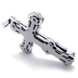 Pendentif Croix En Titane