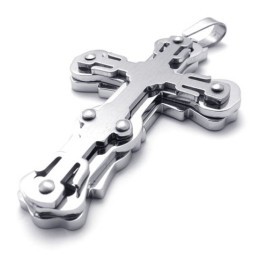 Pendentif Croix En Titane