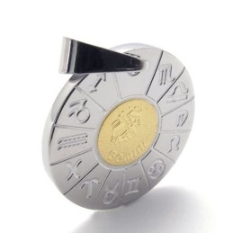 Pendentif Gémeaux En Titane