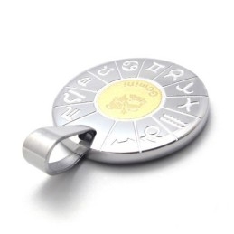 Pendentif Gémeaux En Titane