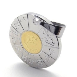 Pendentif Taureau En Titane