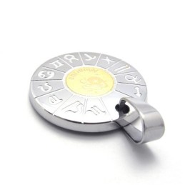 Pendentif Verseau En Titane