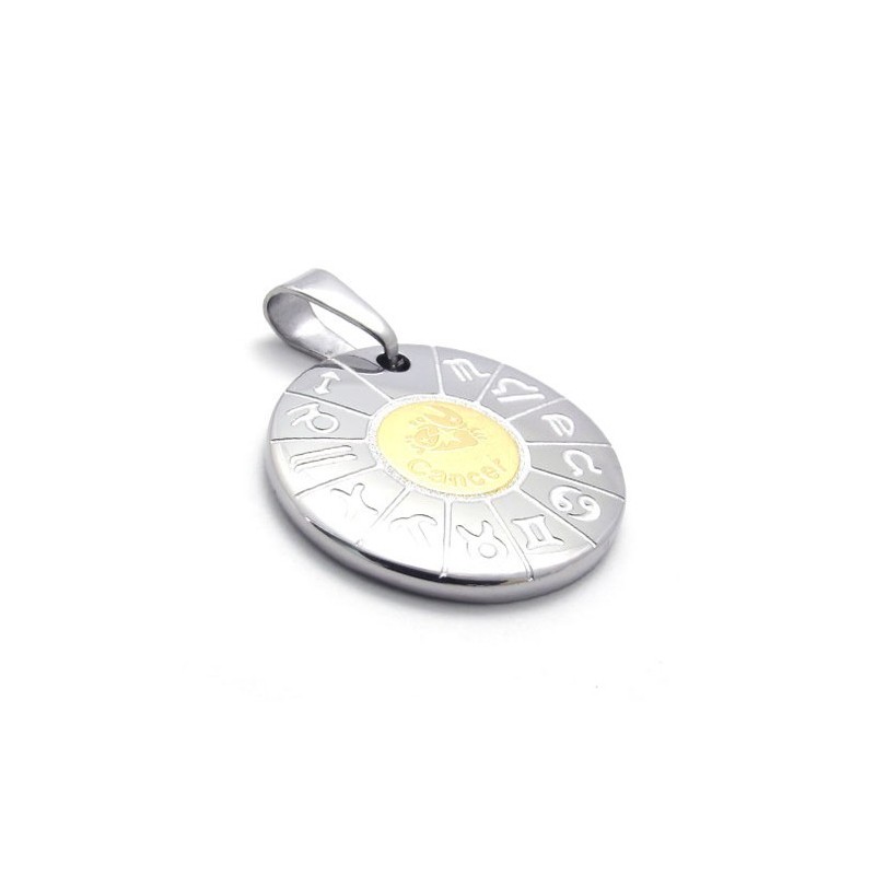 Pendentif Cancer En Titane Pendentif Cancer En Titane