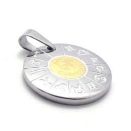 Pendentif Capricorne En Titane
