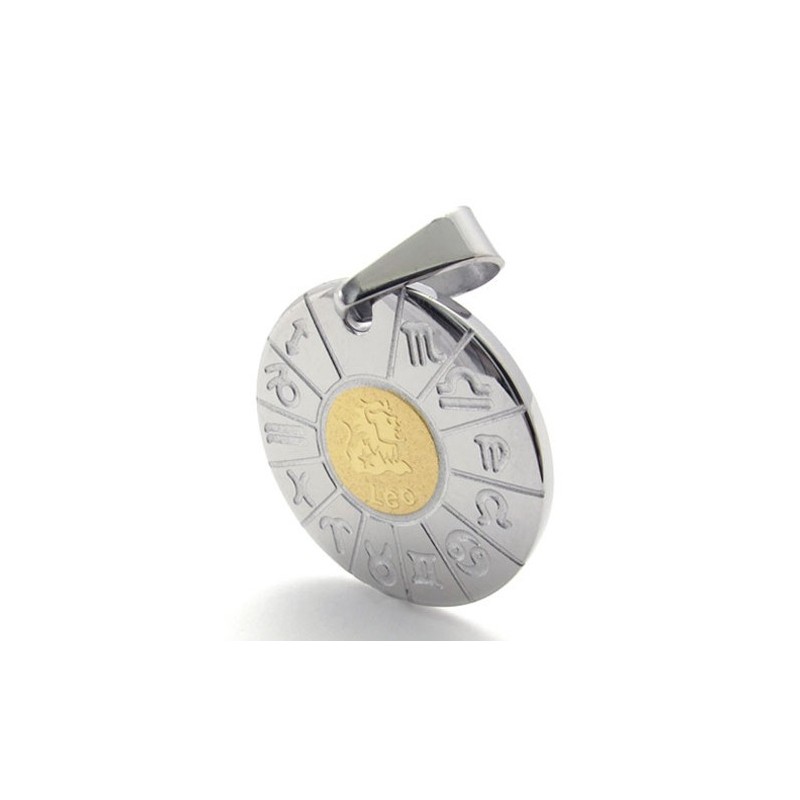 Pendentif Lion En Titane