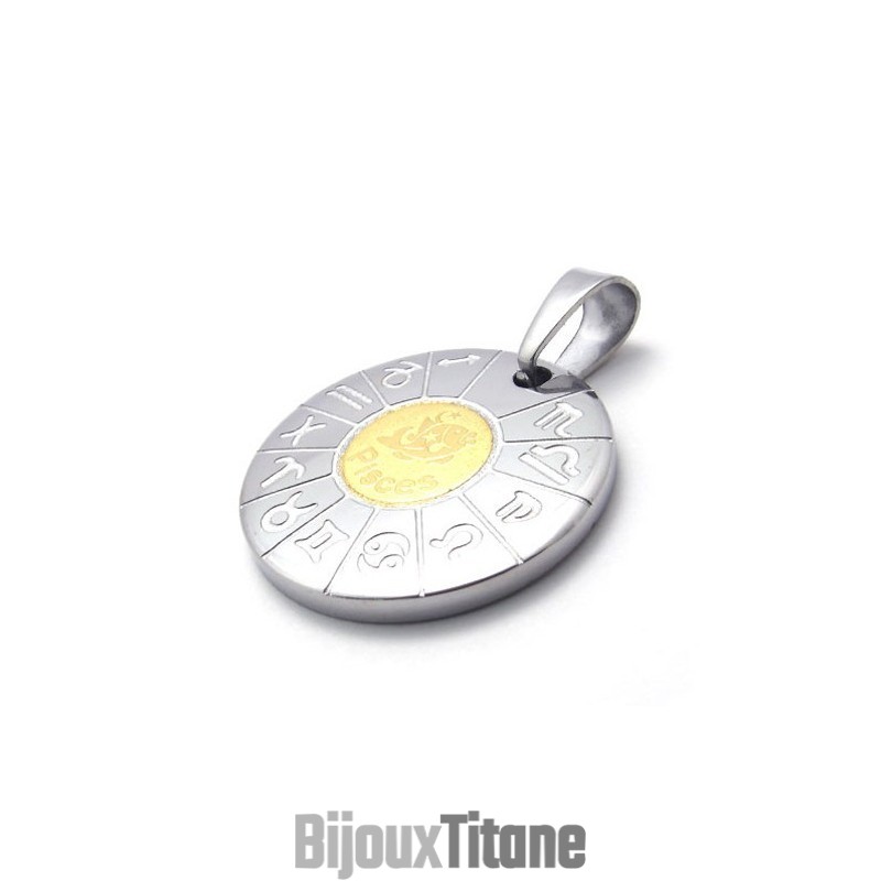 Pendentif Poissons En Titane Pendentif Poissons En Titane
