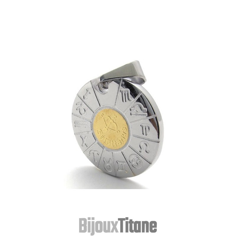 Pendentif Sagittaire En Titane Pendentif Sagittaire En Titane