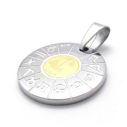 Pendentif Balance En Titane