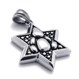 Pendentif Lucky Star En Titane