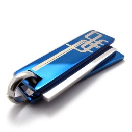 Pendentif En Titane Bleu