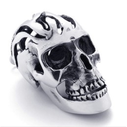 Pendentif Crâne En Titane