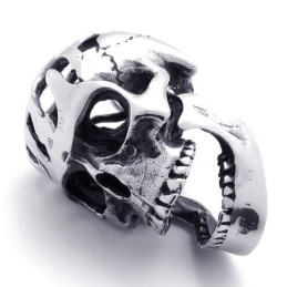 Pendentif Crâne En Titane