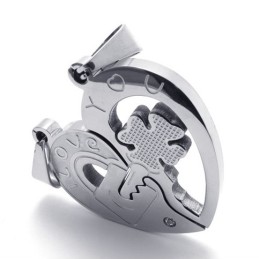 Pendentif En Titane Pour Amoureux