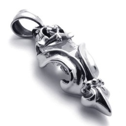 Pendentif En Titane Et Diamant