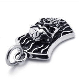 Pendentif Crâne En Titane