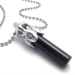 Pendentif En Titane Et Diamant