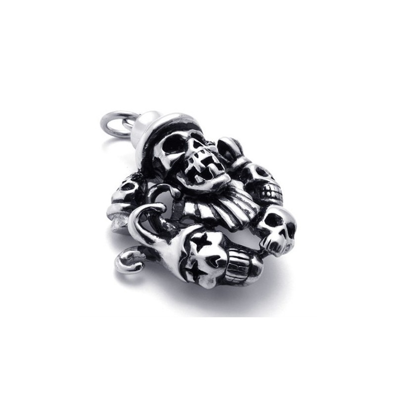 Pendentif Crâne En Titane Pendentif Crâne En Titane