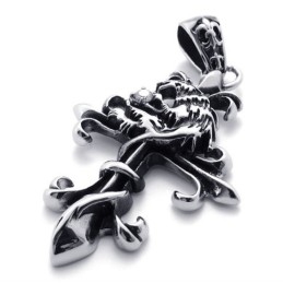 Pendentif Épée De Dragon En Titane